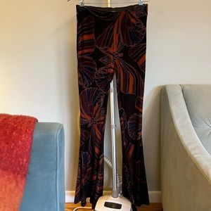 FREE PEOPLE Velvet elastic pants